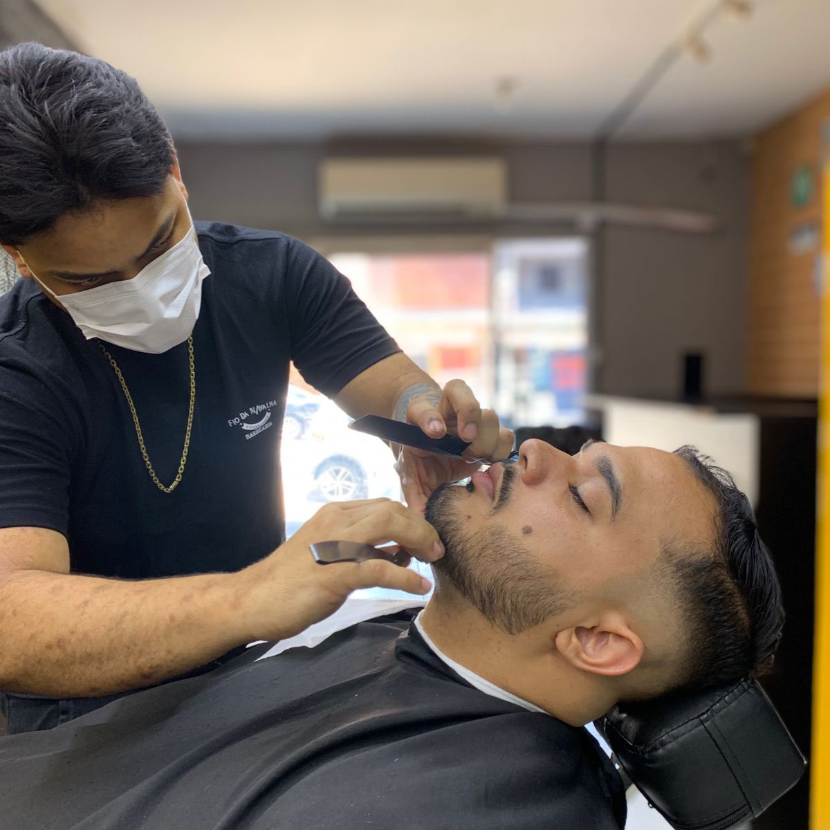 Corte realizado na Barbearia Fio da Navalha 5