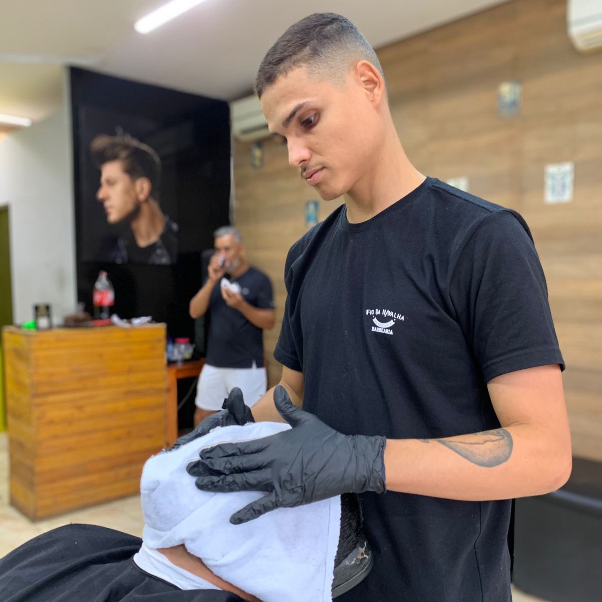 Corte realizado na Barbearia Fio da Navalha 7