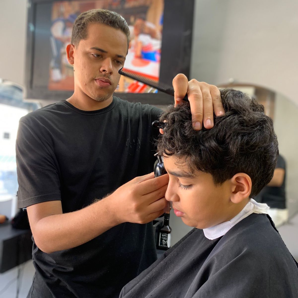 Corte realizado na Barbearia Fio da Navalha 8